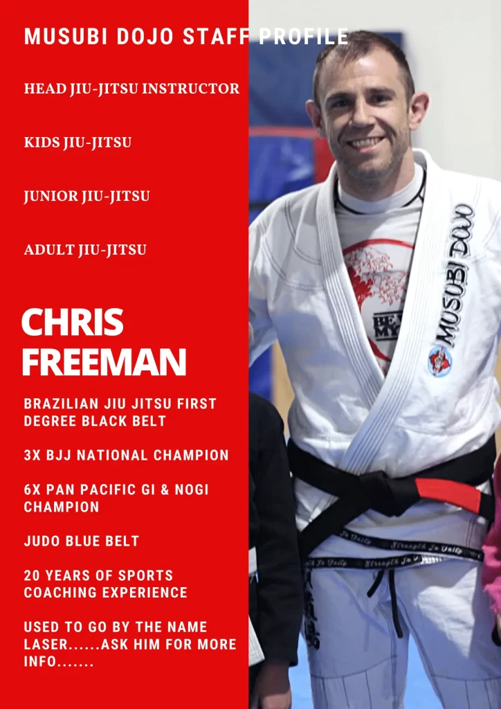 male kids Brazilian Jiu-jitsu instructor in Eltham